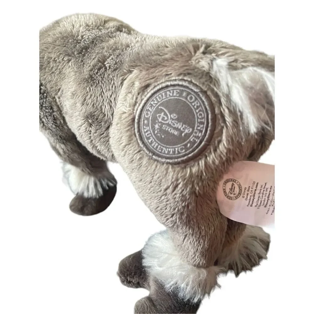 Disney Kids Gray Frozen Baby Sven Reindeer Stuffed Animal Plush Toy